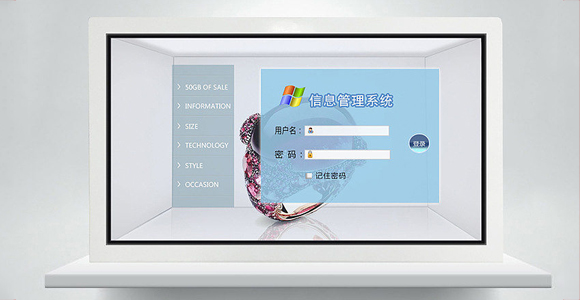 透明展示柜，讓產品展示更動人