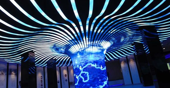 ? 創意LED顯示屏讓藝術與美走進生活